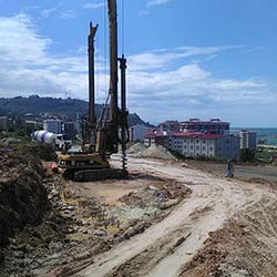 Bim Warehouse Project in Giresun - Bored Pile Applications