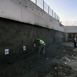 Shoring Works - Anchorage and Shotcrete Applications